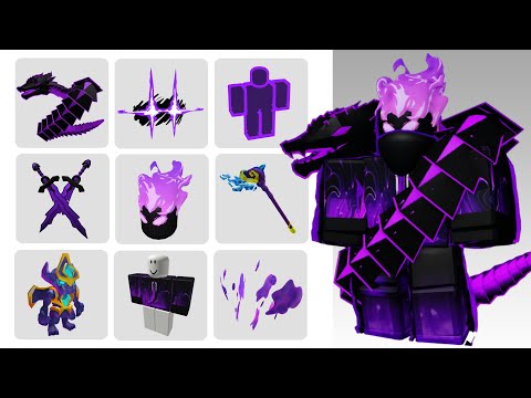 25 THE BEST FREE PURPLE ITEMS ROBLOX 2024