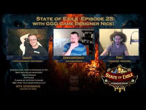 State of Exile Podcast Ep: 25 - Patch 1.3.1, Flameblast, Meta & Q&A - Part 2 / 2