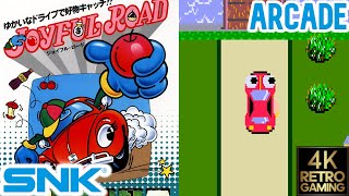 Joyful Road Arcade ( SNK 1983 )  4k Gameplay