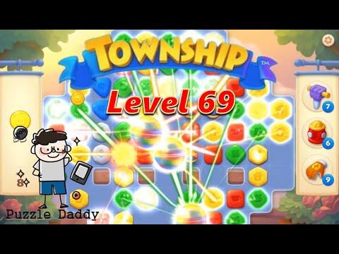 Colorful Puzzle Level 69 ∥ No Booster_All level clear_Township