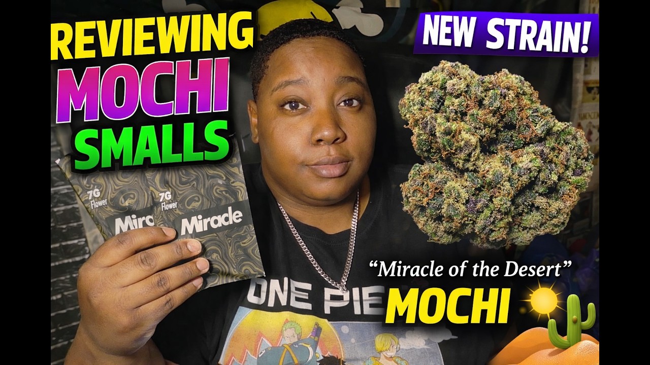 Trying the NEW Mochi Smalls from Miracle of the Desert 🌿🔥
