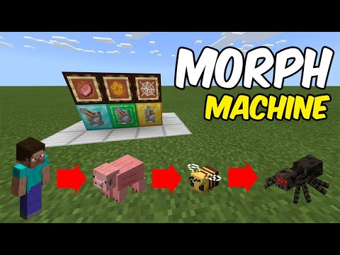 MrPogz Zamora - How to Make a MORPH MACHINE - Minecraft Redstone Tutorial