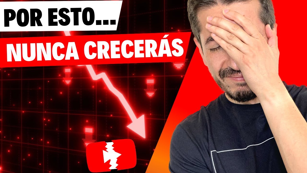 LOS 2 PEORES ERRORES QUE TODOS LOS YOUTUBERS INICIANTES Y CANALES PEQUEÑOS COMETEN