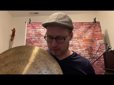 Cymbal And Gong Custom  22" Flat Ride (I bought at Rhythm Traders)