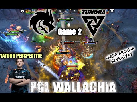 YATORO CLINKZ GAMEPLAY | TUNDRA vs TeamSpirit Game 2 | PGL Wallachia 7.38b