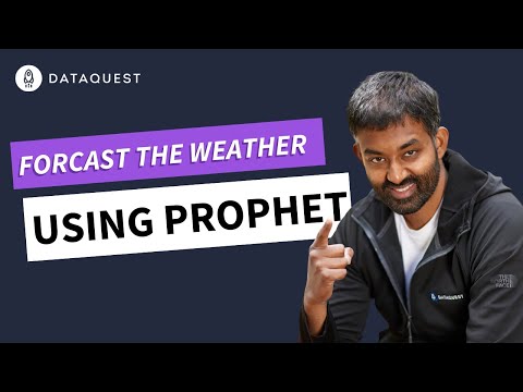 Forecast the Weather Using Prophet for Time Series Prediction
