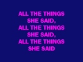 karaoke T.A.T.U. - All The Things She Said.flv ...