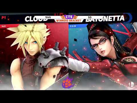 Clocktower Smash 84 - Winners - Volt (Cloud) vs. 5D (Bayonetta) - SSBU