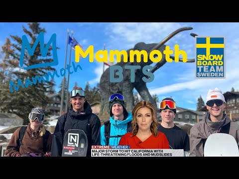 Mammoth Mountain 2024 - Snowboard Team Sweden