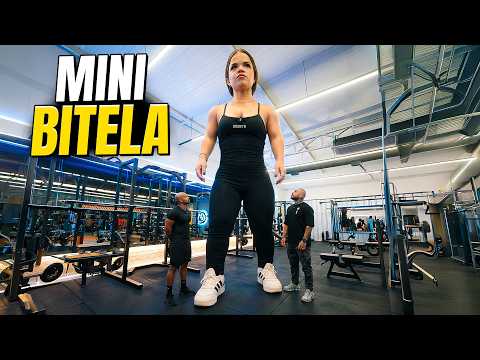 We discovered a MINI GIANT! She lifted 3 times her own weight! - Leo Stronda