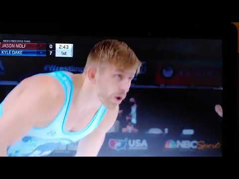 Kyle Dake vs Jason Nolf 74KG Men's Freestyle