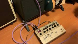 Video thumbnail for YAMAHA AG-stomp test by toruneko super