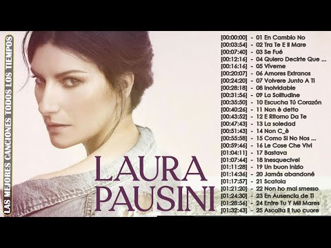 Laura Pausini Mix Éxitos 💖 Las Mejores Baladas Románticas de Laura Pausini Grandes Éxitos