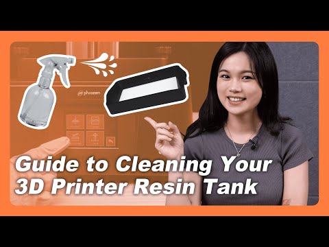 ​​How to Clean Your Resin 3D Printer Resin Vat - Phrozen LCD 3D Printer