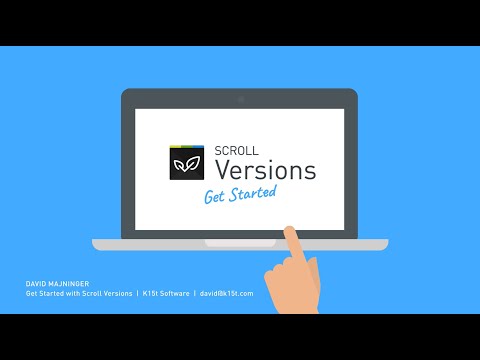 Scroll Versions for Confluence - Get started