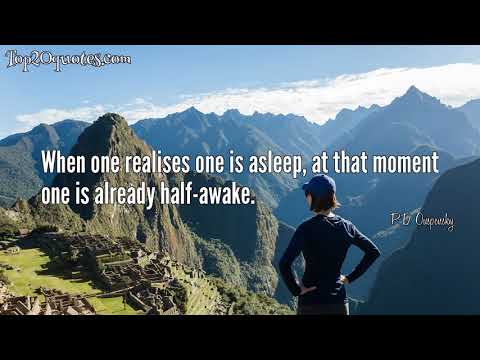 💡 Top 20 Quotes of P.D. Ouspensky -