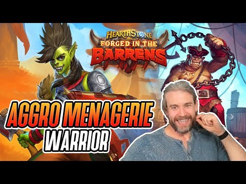 (Hearthstone) Aggro Menagerie Warrior - Forged in the Barrens