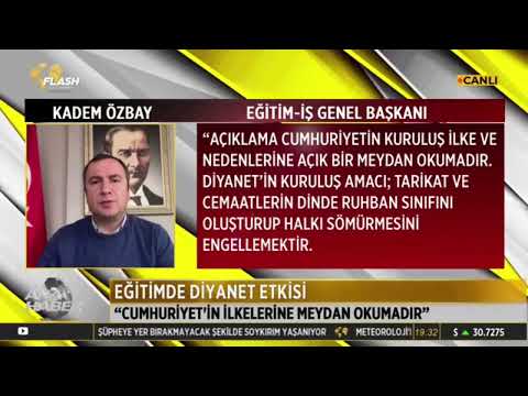 Genel Başkanımız Kadem Özbay, Cumhurbaşkanı Erdoğan’ın Diyanet’in eğitimdeki faaliyetleri ile ilgili açıklamalarını Flash Haber Tv`ye değerlendirdi.14/02/2024 | EĞİTİM İŞ