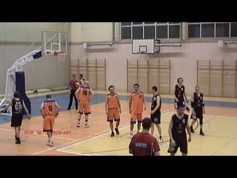 Liga Okręgowa Koszykówki 2010/2011 półfinał 2mecz OSiR Kłobuck - Bud-Art Częstochowa 3 kwarta