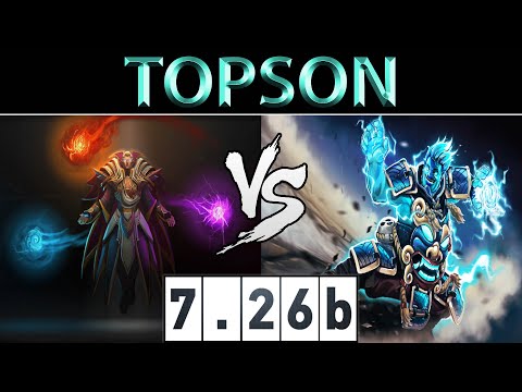 TOPSON [Invoker] vs [Storm Spirit] ► SEA Ranked ► Dota 2 7.26b