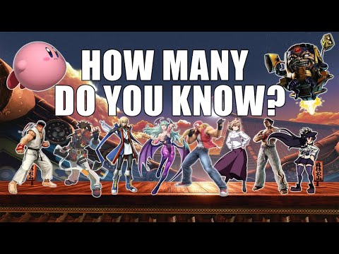 How many Fighting Game themes do you know?? Taking the NEW hardest quiz