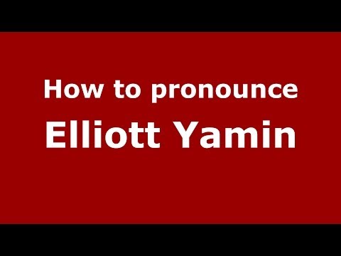 How to pronounce Elliott Yamin (Arabic/Iraq) - PronounceNames.com