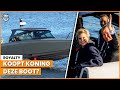 Zien: koningspaar ‘vliegt’ op peperdure boot