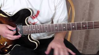 How to Play Grateful Dead &quot;Deal&quot; Jerry Garcia and Marty Schwartz Guitar Lessons blues jam