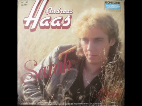 Andreas Haas   Sarah  Single 1985