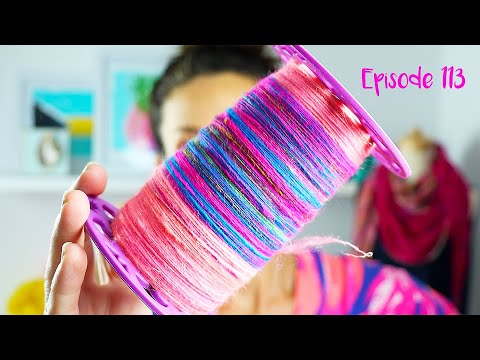 Pineapple Knits | Episode 113 | Dianella Wrap and Blending Confetti Batts ✨