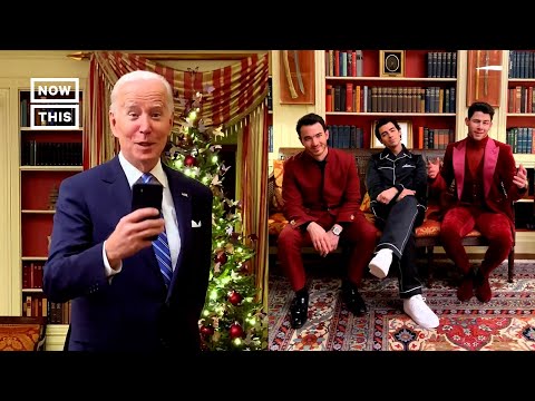 The Jonas Brothers Made A 'Bing Bong' TikTok With Joe Biden And The Internet Is Not Happy About It