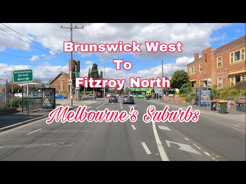 Brunswick West To Fitzroy North VIC | Melbourne's Suburbs [4K]