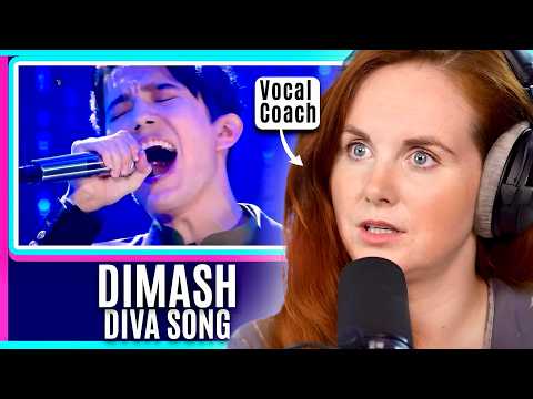 Dimash Is An Alien! | Vocal Coach Analysis | Dimash Kudaibergen - Diva Song Reaction (5th Element)