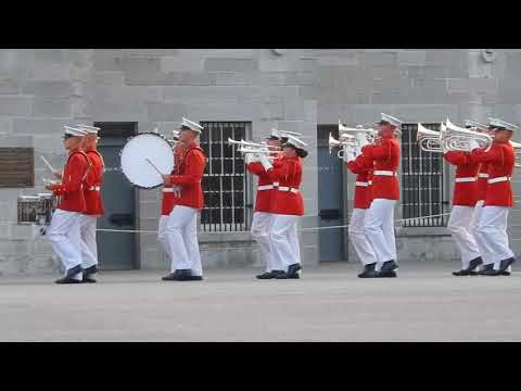 Fort Henry August 2018 USMC March Off