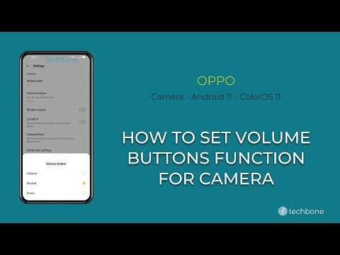 How to Set Volume buttons function for Camera - Oppo [Android 11 - ColorOS 11]