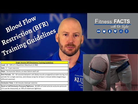 Blood Flow Restriction (BFR) Training Guidelines