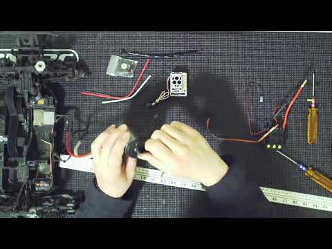 Size comparison Tekin RX8 & Castle Creations Mamba Monster 2 & Tekin t8 2650kv & Castle 1512 1800kv