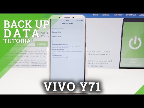 How to Enable Google Backup in VIVO Y71 - Add Backup Account