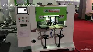 Mộng dương CNC, Máy phay mộng dương 2 bàn WOODMASTER