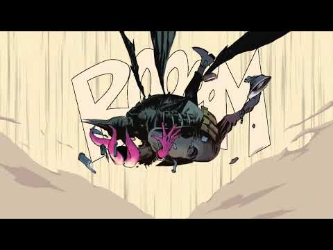 Absolute Batman attacks the party animals (comic animation)