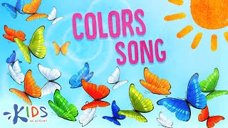 Learn Colors Song With Animals, Flowers & Bugs| Nursery Rhymes & Kids songs. Kids Academy.