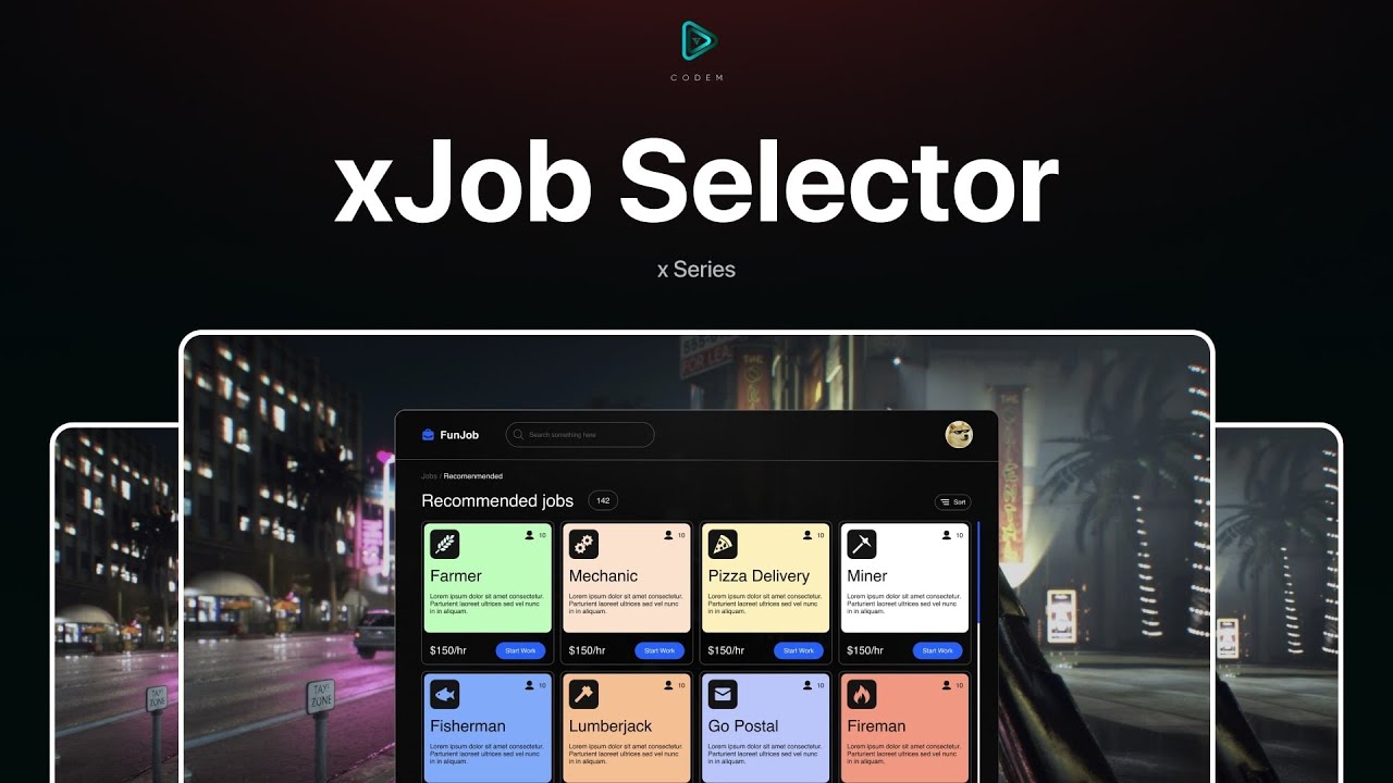 CodeM xJobselector ESX QB thumbnail 3