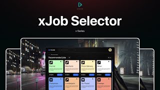 xJobselector Open Source – FiveM Job Selector System | Tebex | Script ...