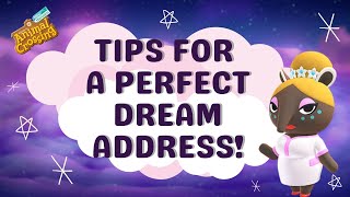 Tips & Tricks For Setting A Perfect Island Dream Address! // Animal Crossing New Horizons