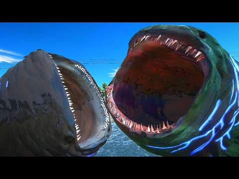 Fury of Giant Bloop - Animal Revolt battle Simulator
