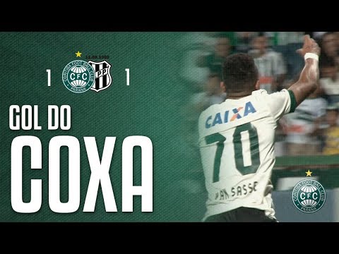 Coritiba 1 x 1 Ponte Preta - Gol do Coxa