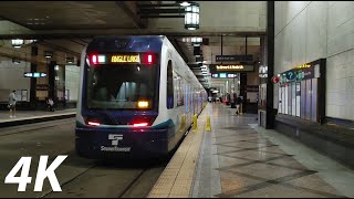 ⁴ᴷ⁶⁰ Seattle's Link Light Rail: Northgate Extension Ride: Northgate - Westlake