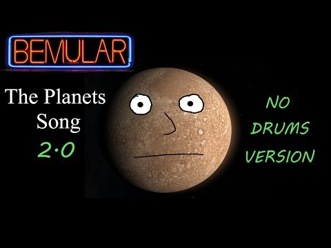 Bemular - The Planets Song 2.0 without drums (add your own!!!)