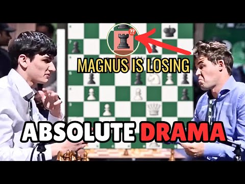 Magnus Arrives 2 Minutes Late and Blunders vs a 2554-Rated GM | How Did He Survive This?