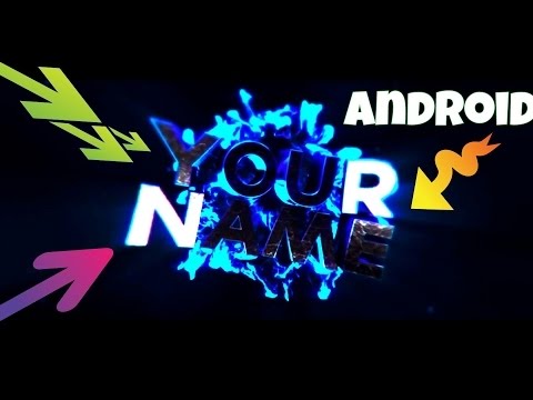 |КАК СДЕЛАТЬ 3D ИНТРО НА АНДРОИД???|